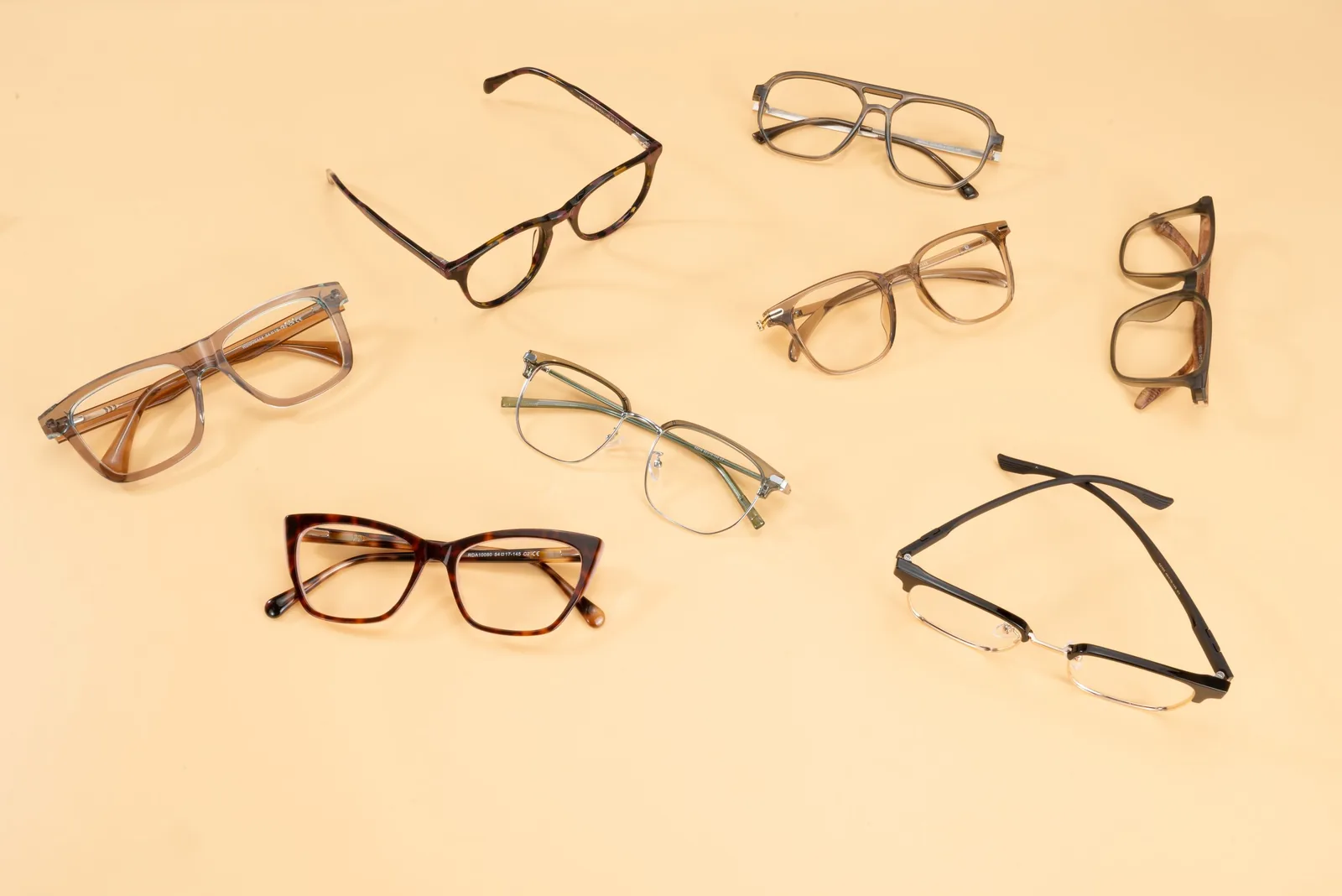 Quill 53 by Okabe Works, Black brow, metal rim